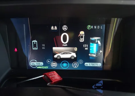 2012 Chevrolet Volt from USA, damaged, VIN 1G1RD6E42CU108278